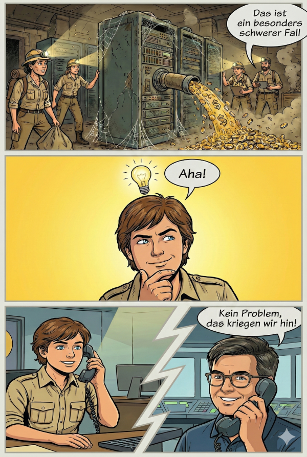 Software-Archäologen erhalten Hilfe bei den Legacy Heroes